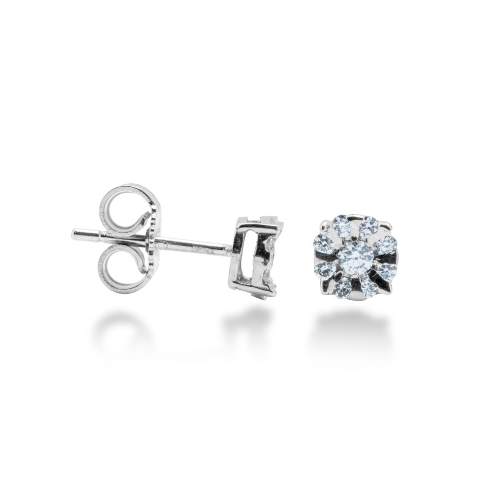 ORECCHINI MAGIC IN ORO 18 KT CON DIAMANTI